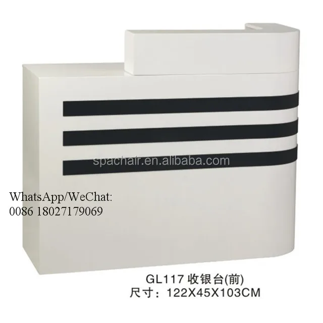 Novel Material Benefit Counter Design Retail Boutique Shop Cashier Desk