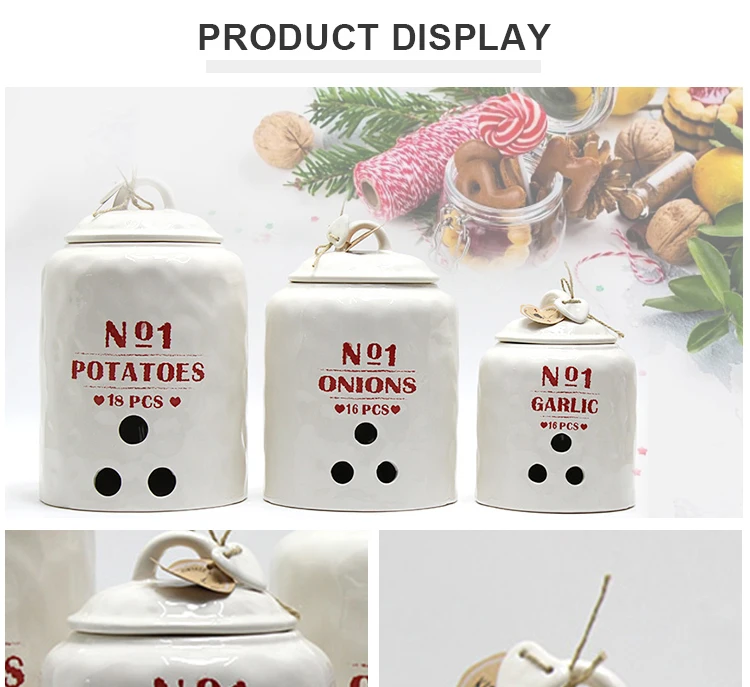 Wholesale Large Ceramic Storage Jars Novelty Big Ceramic Potato Jars Buy Large Ceramic Storage