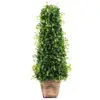 Uv resistant artificial plant vertical garden with four grass ball