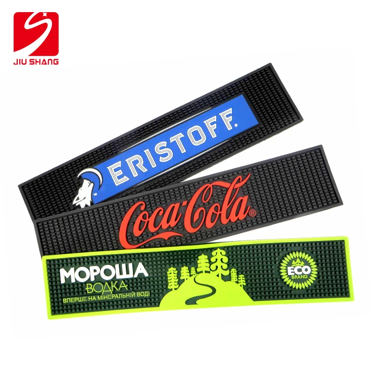 

Free sample pvc bar drink mats with custom logo