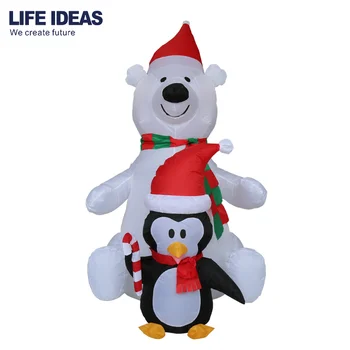 animated polar bear inflatable