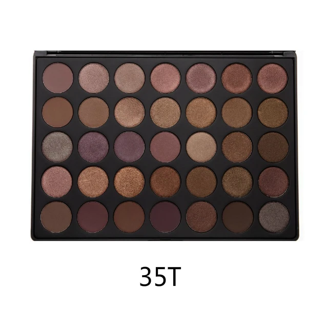 

35 Color Taupe Eye shadow Palette Makeup eyeshadow Palette Private Label Cosmetics