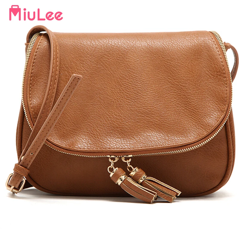 Hot Sale Tassel Women bag Leather Handbags Cross Body Shoulder Bags Fashion Messenger Bag 5 Colors