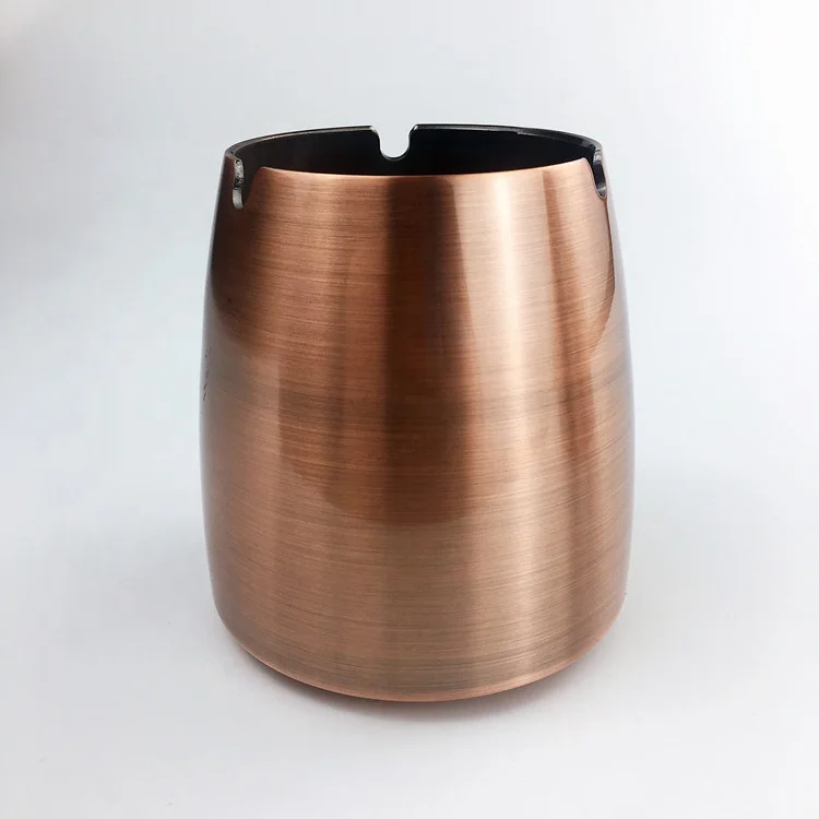 Oem Odmサービスタバコ消火器プレミアム灰皿ステンレス鋼灰皿ブラウン Buy ステンレス鋼灰皿ブラウン プレミアム灰皿 タバコ消火器 Product On Alibaba Com