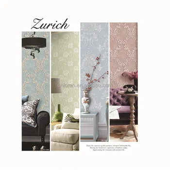 Loren Shanghai Supplier Decorative Non Woven 3d Wallpaper For Living