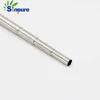 Custom Stainless Steel telescope bar with channel and male thread
