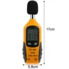 Digital Sound Level Meter Noise Volume Measuring Instrument Decibel Monitoring Tester 30 130dB-in Sound Level Meters