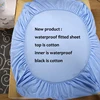 100 cotton jersey knit fabric for waterproof bedspread protector