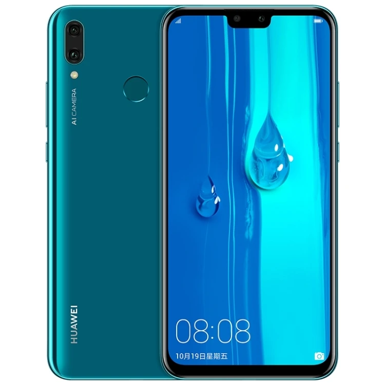 

Original Dropshipping Huawei Enjoy 9 Plus Mobile Phone Ram 4GB Rom 128GB 6.5 inch Android Hisilicon Kirin 710 Y9 2019 Smartphone, Black blue