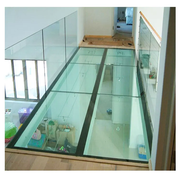 
Laminated Tempered Glass Floor , Floors Made of Glass 