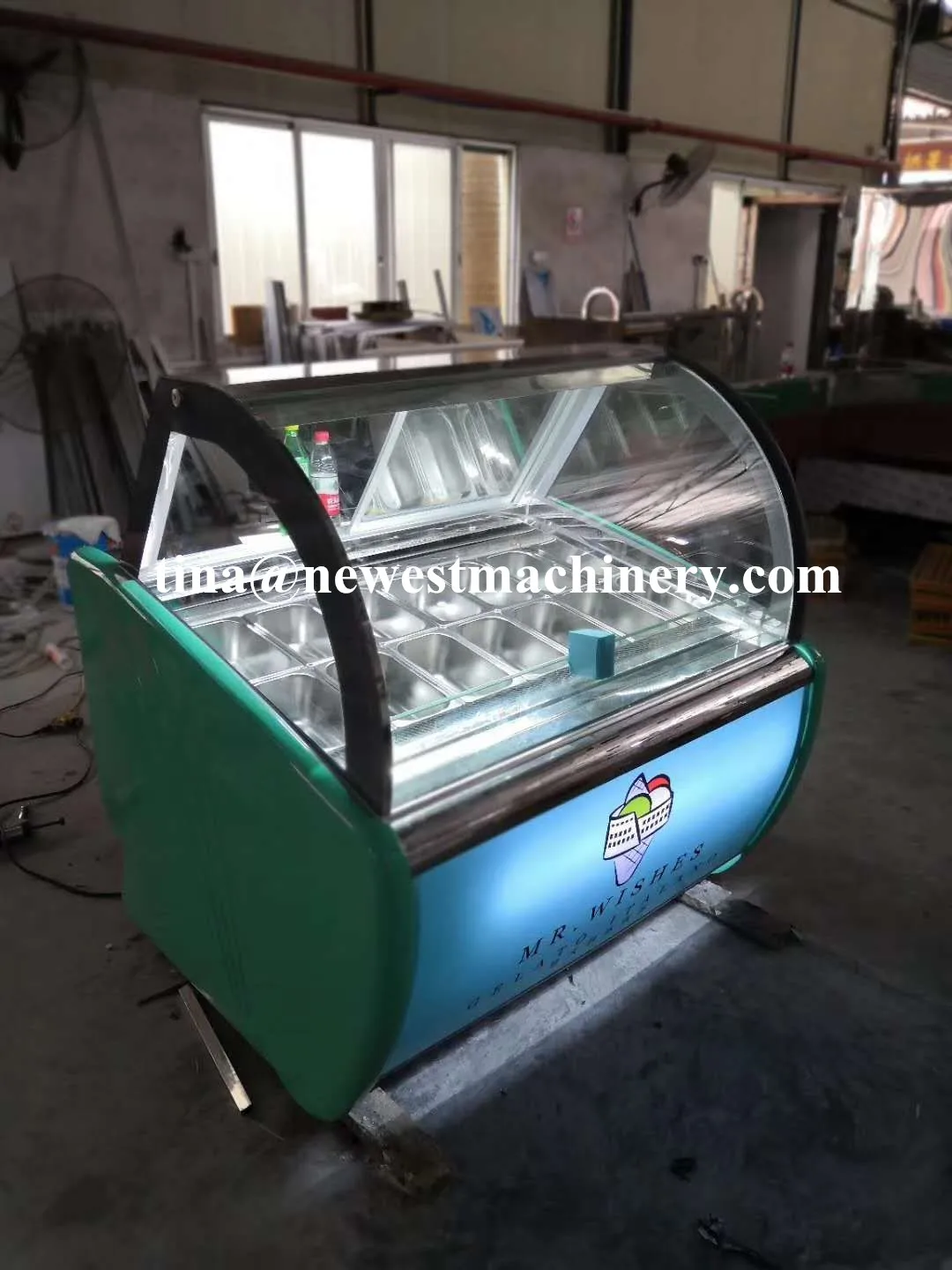 Directly Best Quality Cheap Ice Cream Popsicle Display,Ice Cream Show ...