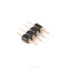 2.54MM single row of round H-3 pin L-12.2 dip sip clip pin IC socket China suppliers