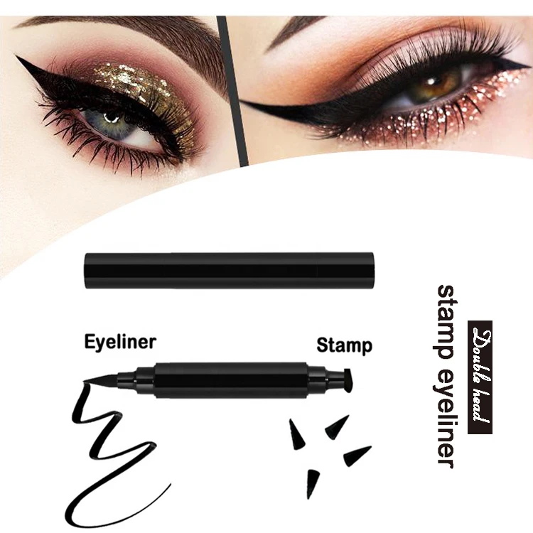 Dual Ended Winged Eyeliner Stamp Waterproof Black Seal Pencil Long Lasting Wing Makeup Eye Liner Pen Buy Original Eyeliner Pen Eyeliner Stamp Dual Ended Winged Eyeliner Stamp Product On Alibaba Com