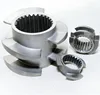 Coperion CTE Double Extruder HRC58-62 Mixing Screw Elements For Talc Mica