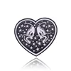 New Style Skeleton Charm Brooch A Variety Of Heart Shape Lettering Brooch Pin Backpack Clothes Accessories For Unisex