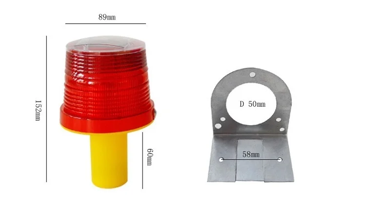maglite led green magnet emergency light with solar charging