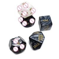 

2019 Hot Selling Acrylic Dice Set Sex Dice for Adult Game Love/Sexy/Sex/Adult Dice