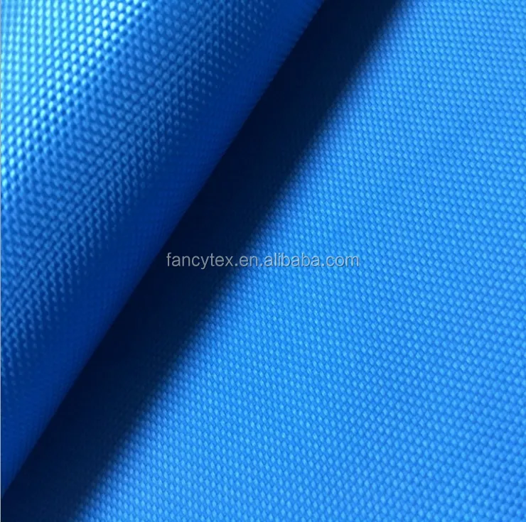 
100% polyester waterproof oxford fabric for bags 600d oxford fabric pvc coated oxford fabric bags material 