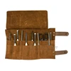 Handmade Snap Tool Roll Barber Roll Leather Tool Roll