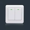 hot sell 2gang 1way electric push light switch