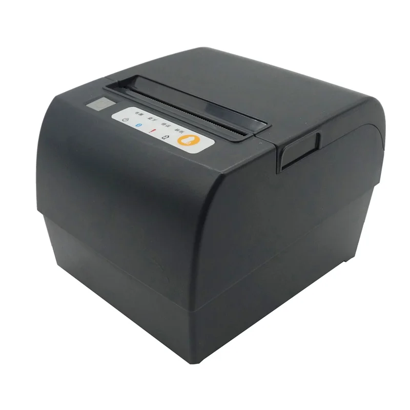 

3 inch 80mm Mini POS LAN Thermal Receipt Bill Printer Without Auto Cutter For Restaurant TCKP302, Black