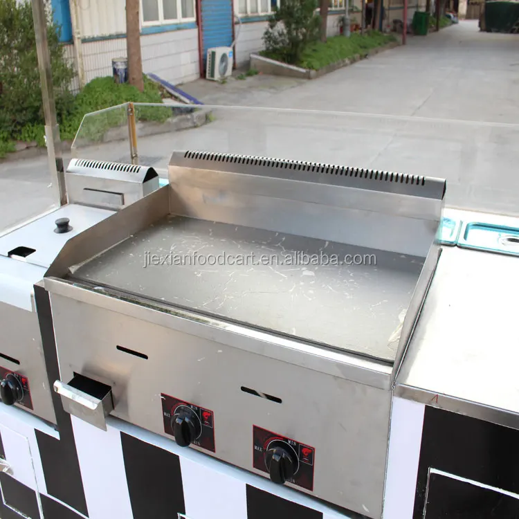 JX-CR180 Shanghai Jiexian coffee kiosk indoor cart mobile food carts for coffee for donuts for sale