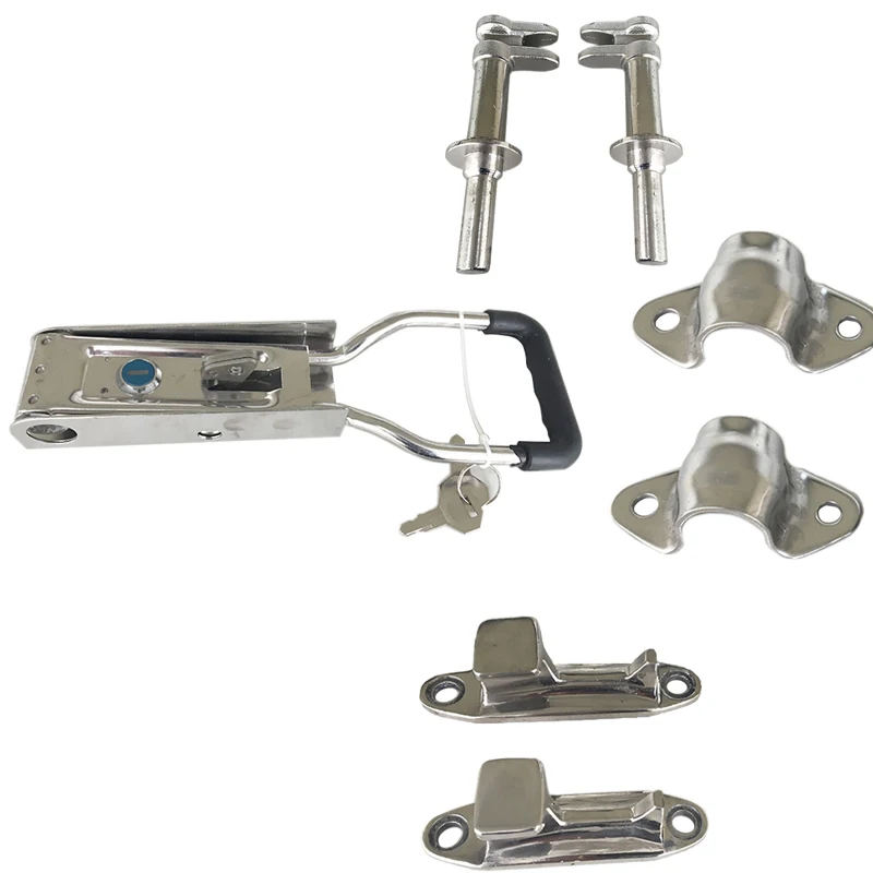 Stainless Steel Truck Trailer Assembly Door Lock Gear Cargo Van Door