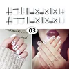 Hot Sell Pre-designs Cute Full Cover Fake Fingernails 24 pcs Short Nail Tips +2 g Nail Glue