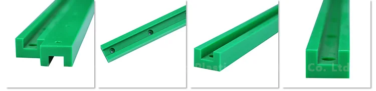 wear resistance anti-aging mc nylon liner guide rail plastic strip for curtain