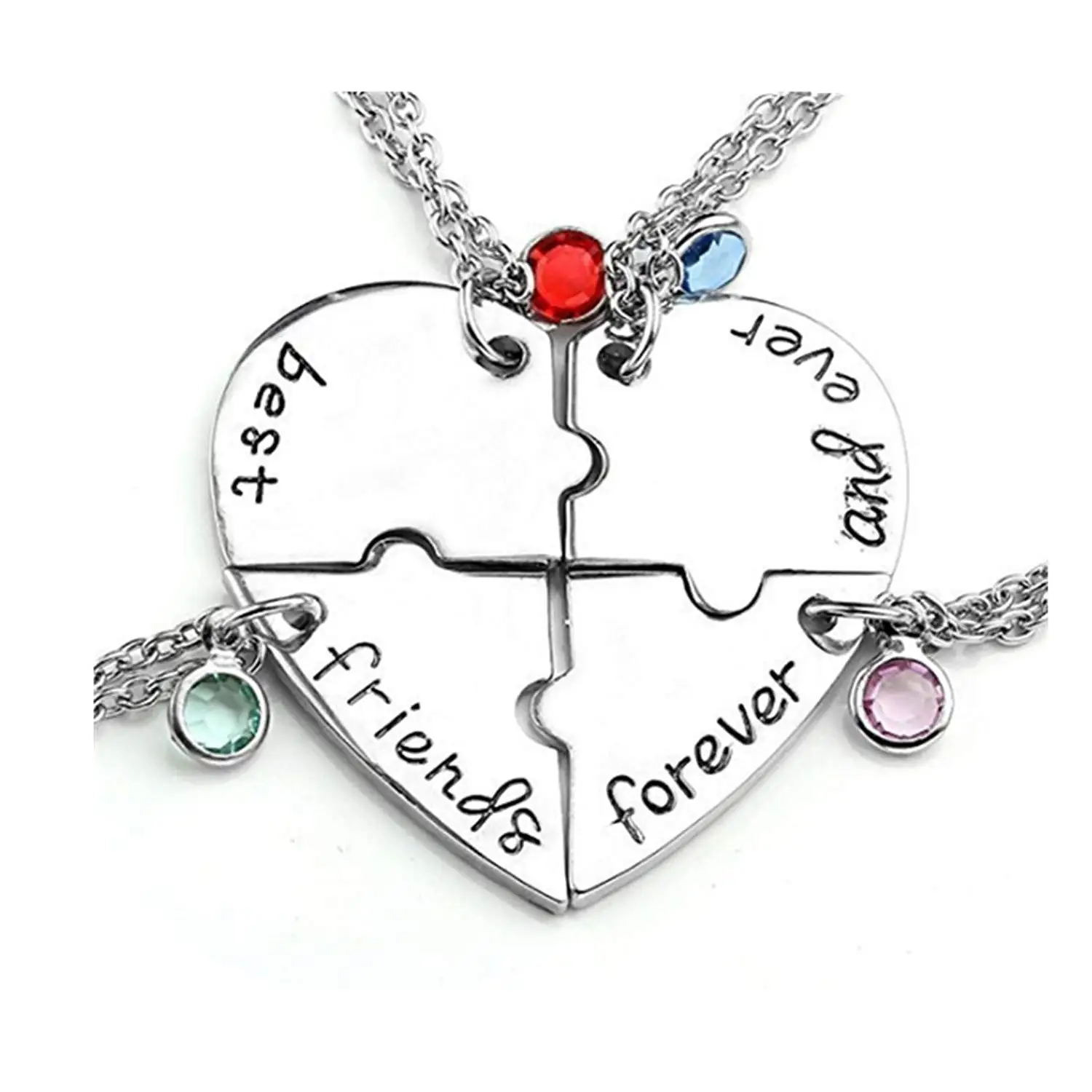 Cheap 4 Person Best Friend Necklace, find 4 Person Best Friend Necklace ...