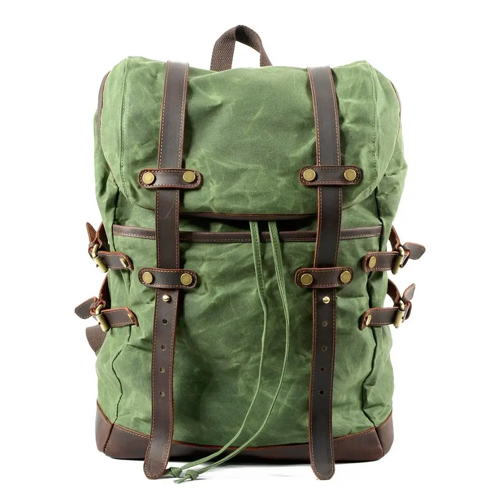 martexin waxed canvas backpack