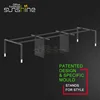 6 People Metal Office Workstation Desk Frames Leg, computer desk metal legs frame