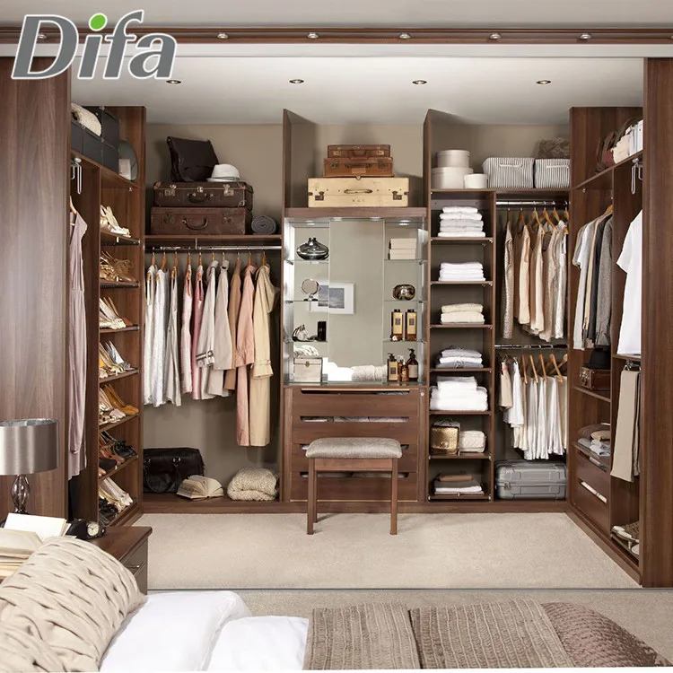 Tùy chỉnh Chất Lượng Top Phòng Ngủ Với Đi Bộ Trong Tủ Quần Áo, lớn Trong Walk Closet