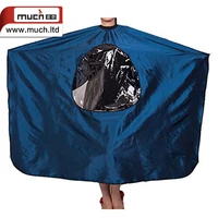 

New Factory manufacture custom printed hair cutting salon cape fabric cape