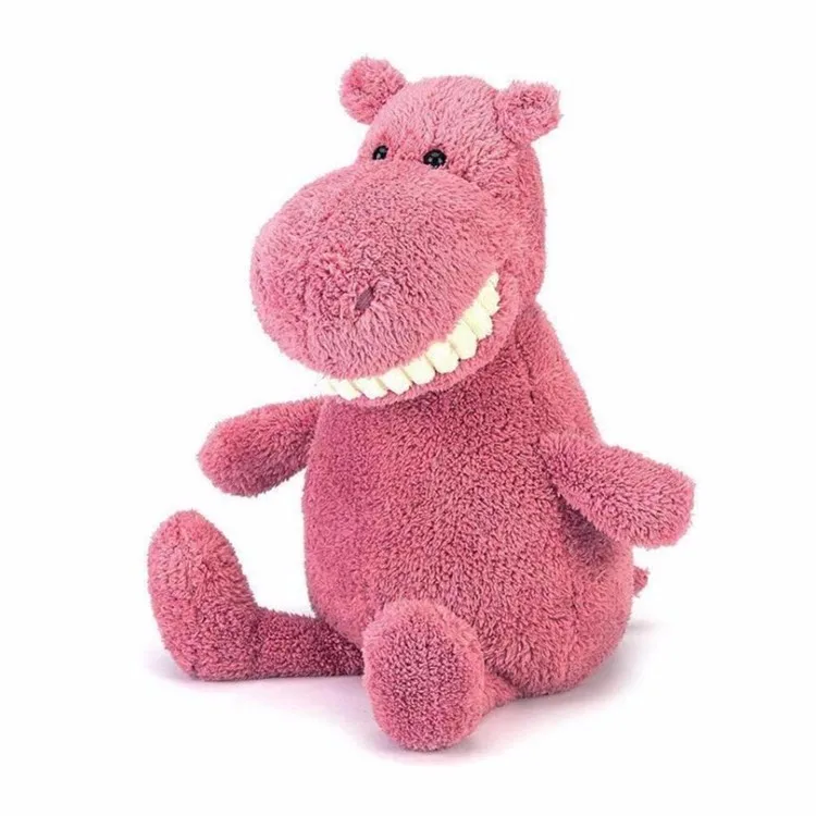 small plush hippo