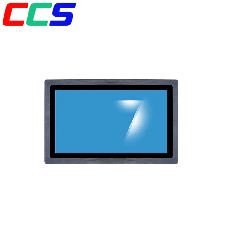 

18.5 inch Industrial Touch Screen Monitor IP65 1920x1080, Black