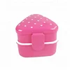 Mini toast bread box square plastic sandwich box