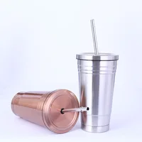 

Factory Custom Stainless Steel Tumbler Coffee Mug Stainless Steel Cup With Straw And Lid