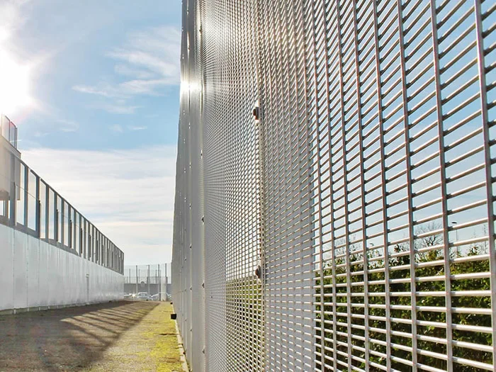 Hot dipped galvanized security mesh panels ClearVu fencing South Africa