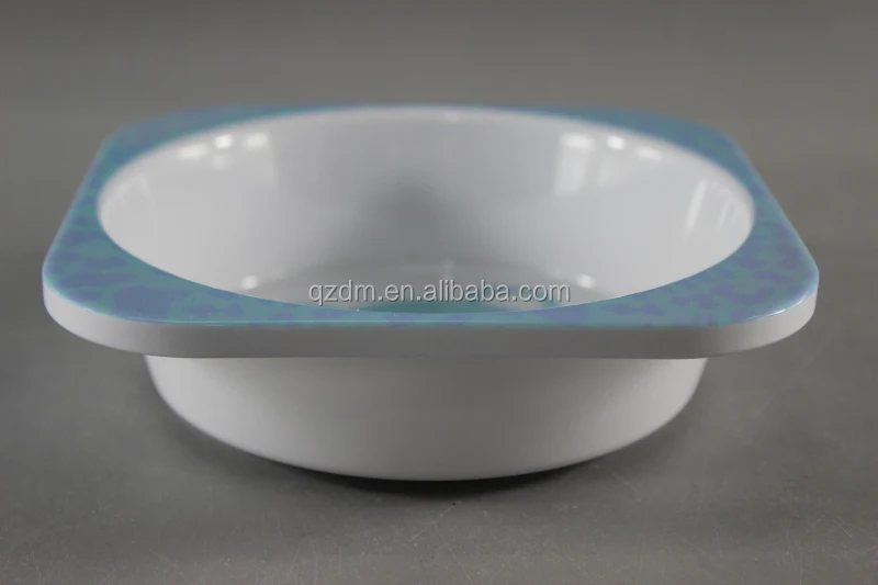 Kids Melamine Square Bowl Mealmine kid's Bolw