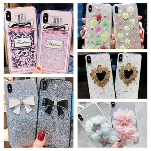 Glitter Bowknot iPhone Case