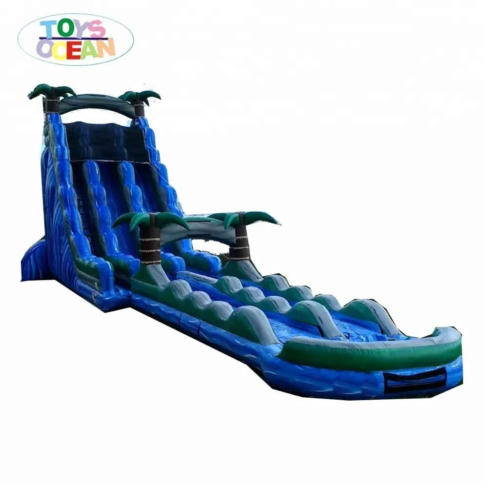 

2021 new Inflatable Tall Dual Lane Water Slide
