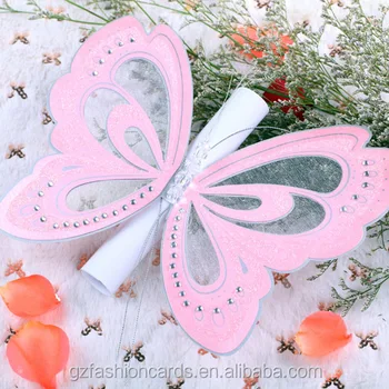 14 Unique Pink Butterfly Wedding Scroll Invitations Buy Blattern Einladungen Machen Schmetterling Hochzeitseinladungen Machen Blattern Hochzeitseinladungen Product On Alibaba Com