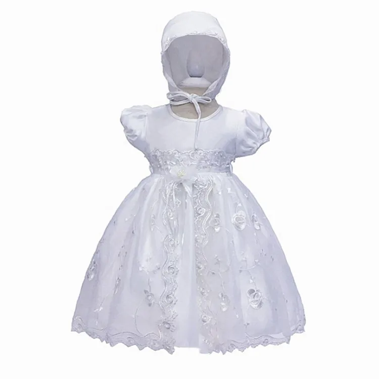 

Newborn baby Girl baptism dress christening gown blessing Party Wedding Dress baby Birthday Party Clothing