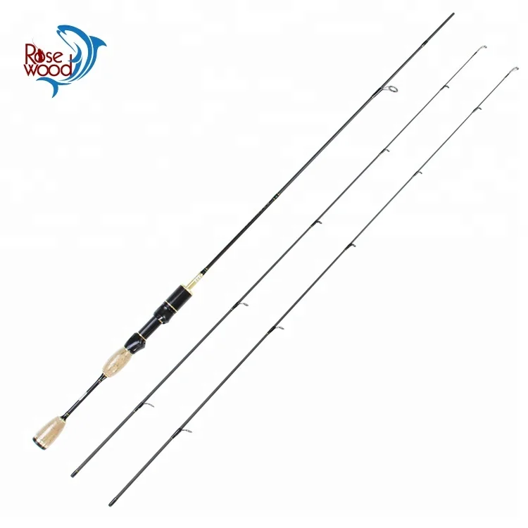 Rosewood UL fishing rod 1.8m double tips soft high carbon fiber blank wholesale china supplier fishing factory