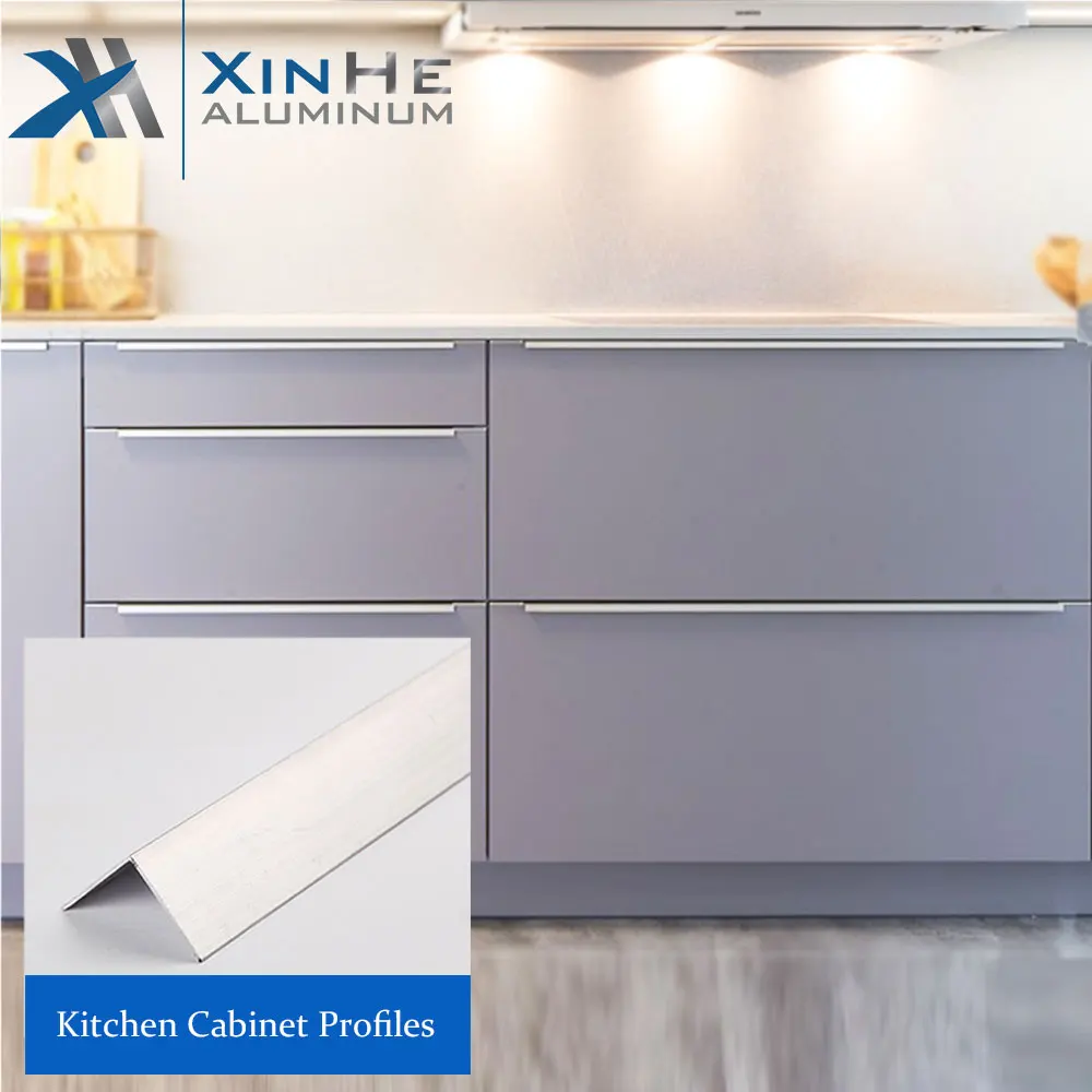 6061 6063 T5 T6 Silver Anodized Aluminum Profile Angle Trim 100mm Sizes Powder Coated Aluminium