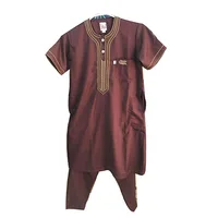 

Kids Embroidered Muslim Robe For 4-16 Years Boys Daily Dress Teenage Arabic Abaya Islamic Kaftan Fashion Robes Jubah Clothing