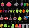 Reflective Pendant Reflex Keyrings Soft PVC Keychains