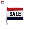Car Window Flags by Mission Flags SALE Clip On Perfect for Car Auto Sales