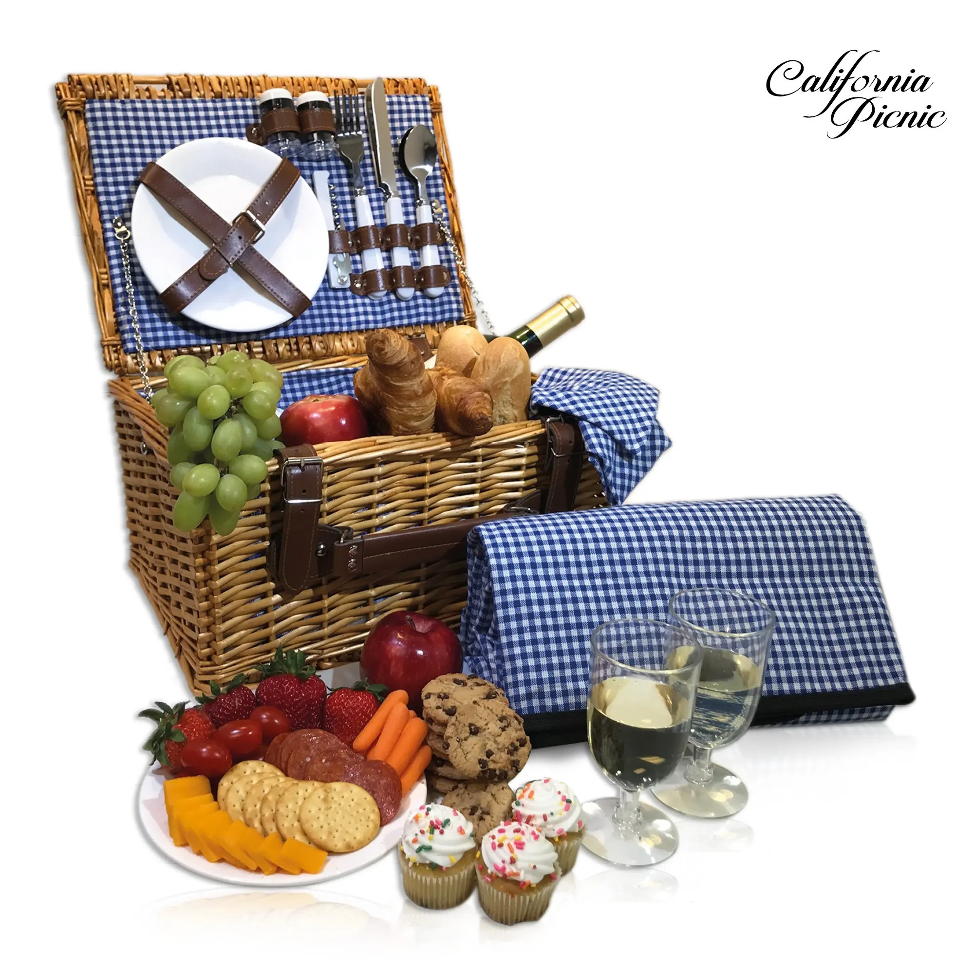 picnic set for 2 with blanket